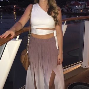 Revolve one shoulder top